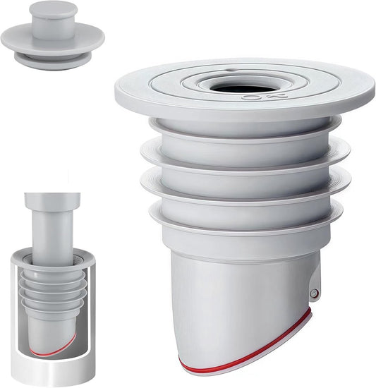 Washing machine drain plug - Sealing ring - suitable pipe inner diameter 45-50 mm - Drain plug - Sewer seals V1188-MS101-02692-1