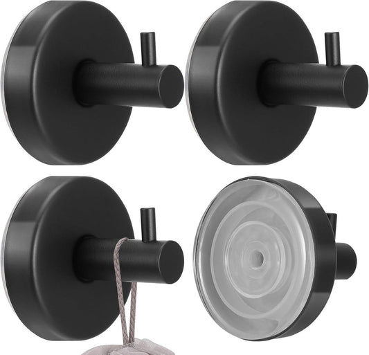 4 pieces - 6*6*5.5 cm - Suction cup hooks - Hooks with vacuum suction cup - towel hooks without drilling - V1188-MS101-02695-1