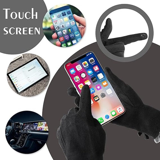 Gloves - women's gloves - winter gloves - Winter gloves - Insulated touchscreen gloves - touchscreen gloves V1188-MS101-02700-1