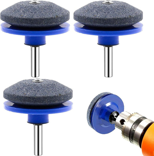 3 pieces - lawnmower blade sharpening - universal blade sharpener - for electric drill, lawnmower blade V1188-MS101-02705-1