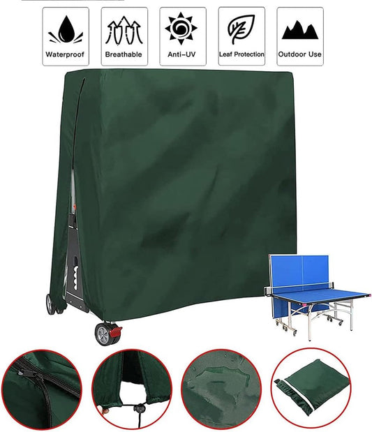 210D Waterproof Table Tennis Table Cover - Table Tennis Table Cover - Waterproof, windproof and UV-resistant V1188-MS101-02743-1
