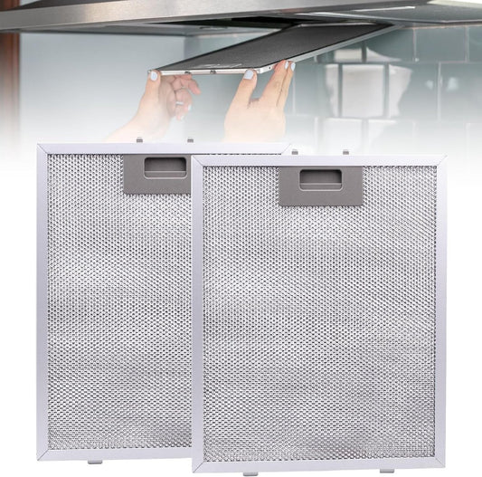 2 pieces - Grease filter - 260*320*9 mm - Range hood filters - 5-layer - Replacement filter for range hood - V1188-MS101-02765-1