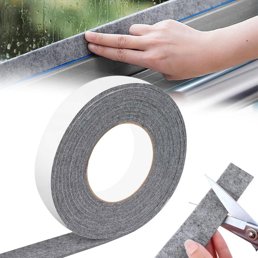 Moisture-resistant strips for windows - 3cm*4m - Absorbing condensation strips for window felt - Absorbent V1188-MS101-02783-1