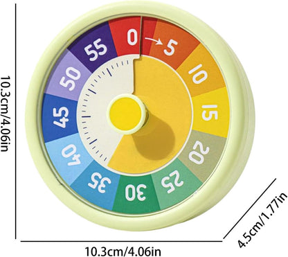 Timer - Visual timer - Visual countdown - 60-minute countdown timer - Countdown clock - Kitchen timer - V1188-MS101-02797-1