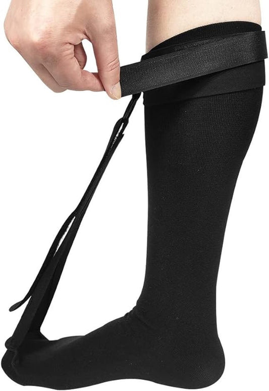 2 Pieces - Plantar fasciitis night stockings - Plantar fasciitis compression stockings - Adjustable - Foot V1188-MS101-02825-1
