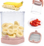 Fruit slicer - Multifunctional slicer - Fruit slicing cup - Grape slicer - strawberry slicer - fast banana, V1188-MS101-02837-1