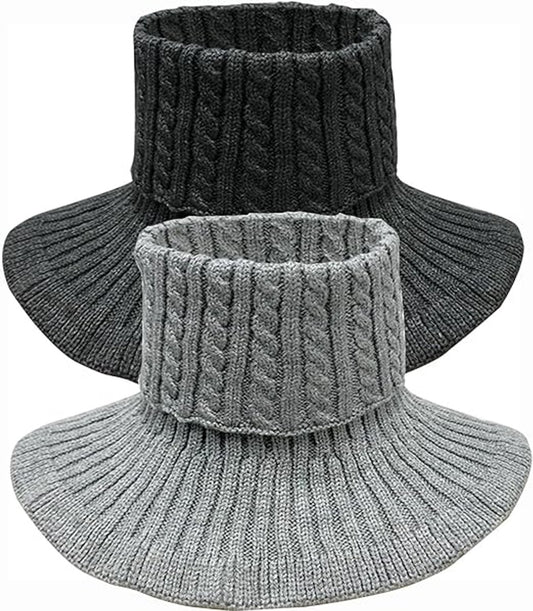 2 Pieces Faux Turtleneck - Faux Longneck Sweater - Women's Turtleneck - Women's Blouse Collar - Patch V1188-MS101-02849-1