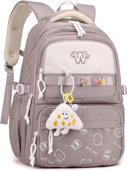 backpack - backpack for girls - Waterproof Girl Backpack - School backpack - boys' backpack - women's V1188-MS101-02857-1
