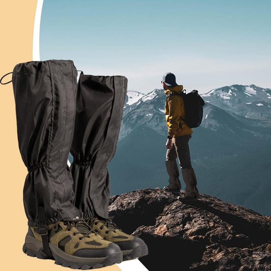 Waterproof Gaiters - 1 pair - Hiking Gaiters - Waterproof Gaiters - Hiking Gaiters - Leg Covers - Shoe Covers V1188-MS101-02863-1