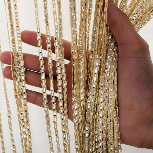 99*199 cm - Fly curtain - Screen door - Door curtain - Window decoration - Bead curtain - crystal bead coded V1188-MS101-02888-1