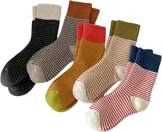 Socks - Women's Socks Value Bundle Size 36/40 - 5 Pairs of Socks - Women's Socks - Stockings - Women's Socks V1188-MS101-02891-1