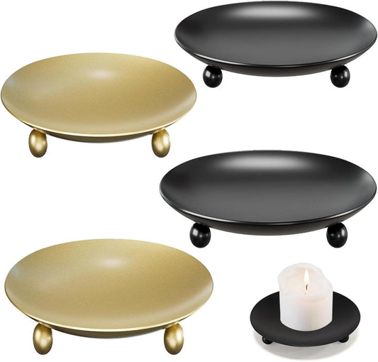 4 pieces - Candlestick - Candle holder - candle holder - metal candlestick - Christmas decorations - home V1188-MS101-02895-1