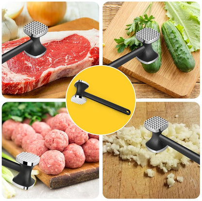 Double-sided meat tenderizer - High quality - Ergonomic design V1188-MS101-02896-1