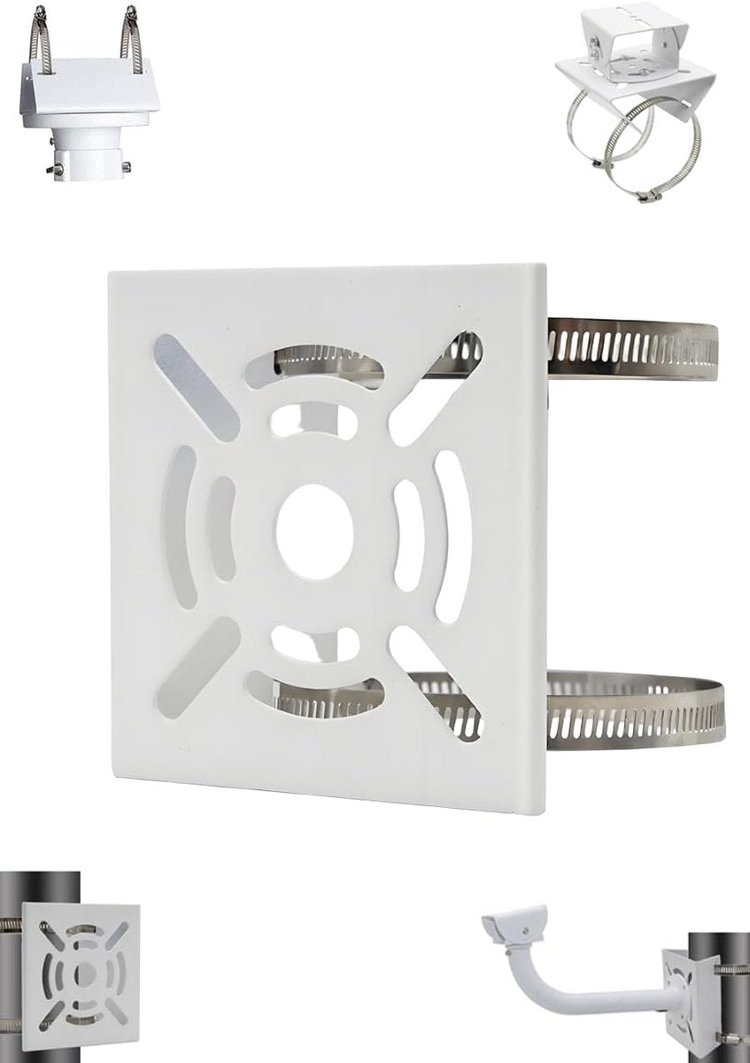 Security camera bracket - Camera bracket - Security bracket - with 2 rings - universal metal bracket - V1188-MS101-02915-1
