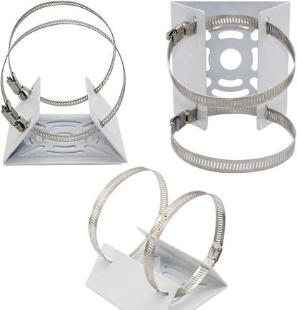 Security camera bracket - Camera bracket - Security bracket - with 2 rings - universal metal bracket - V1188-MS101-02915-1