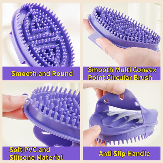 pieces - Massage Brush - Meridian Pressure Brush - Dry Brushing - Essential Oil Brush - Bath Brush - Body V1188-MS101-02916-1