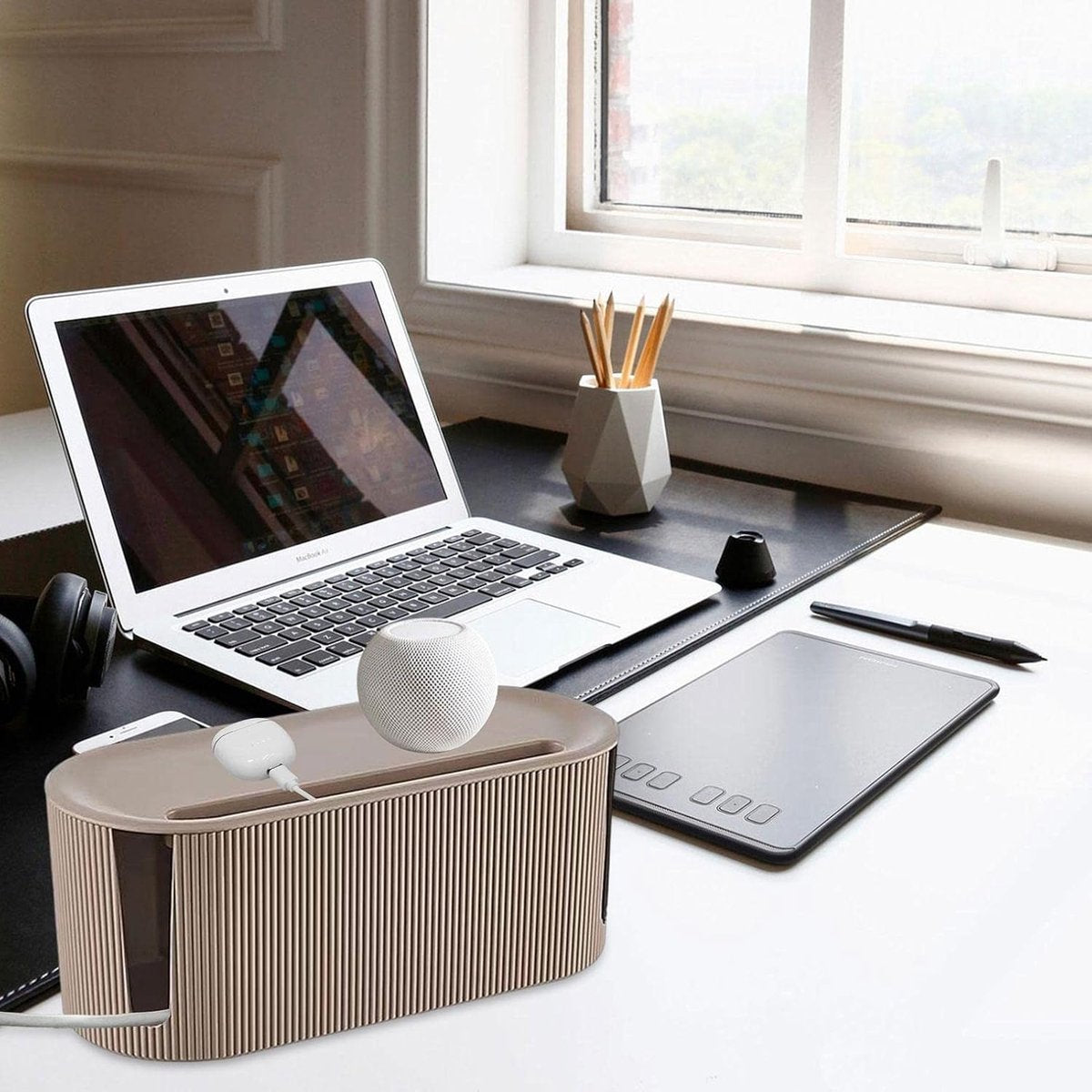 Cable management box - Cable cover box - Cable storage box - Cable storage - Cable management box - Cable V1188-MS101-02917-1