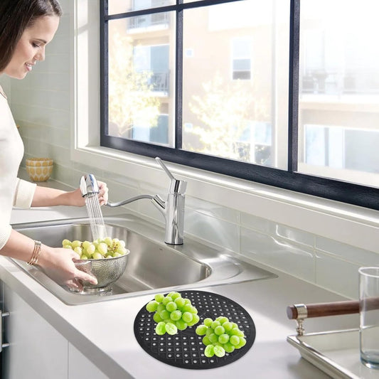 1 Piece Silicone Sink Mat - Washbasin Mat - Sink Mat - Sink Mats - Rubber Countertop Mat for Sink - Cuttable V1188-MS101-02923-1