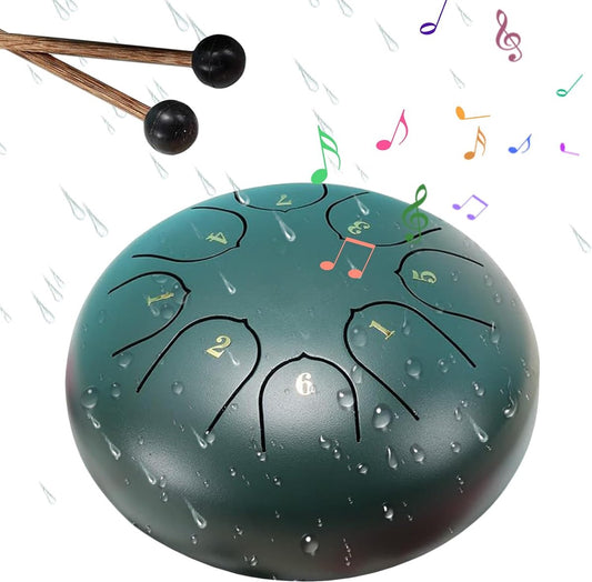Rain drum - outdoor rain drum - rain drum for the garden - rain drum for outside in the garden - chakra drum V1188-MS101-02949-1