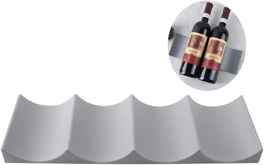 Bottle rack - Beverage bottle rack - Refrigerator bottle holder - Plastic bottle holder - Wine bottle holder V1188-MS101-02963-1
