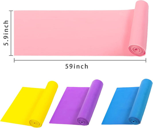 4 pieces - fitness resistance bands - yoga tension bands - elastic resistance bands - resistance bands - V1188-MS101-02995-1