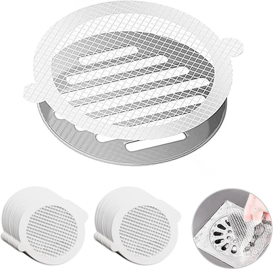 Shower drain strainer - 30 Pieces - Sink strainer - shower drain sticker - Sink strainer - Drain strainer - V1188-MS101-03005-1