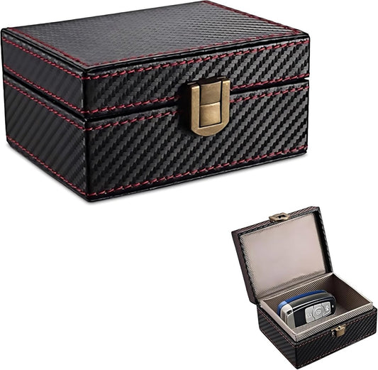 11.5*9*6.2cm - Faraday Box - RFID Anti-Theft Box - signal shielding box - for car keys - signal blocking - V1188-MS101-03006-1