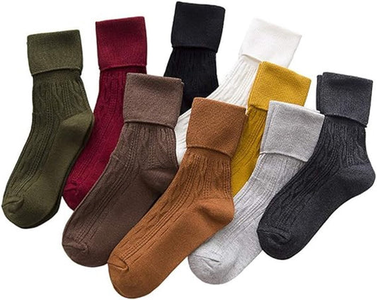 Socks - 9 Pairs - Women's Socks - Women's Socks Value Bundle Size 36/40 - socks - stockings - Women's Socks V1188-MS101-03024-1