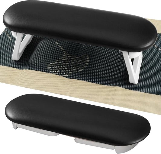 Nail Armrest - foldable - Nail Stylist Armrest - PU leather nail hand rest - with table mat - for nail V1188-MS101-03025-1