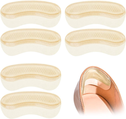 pairs - Heel pads for women's shoes - gel anti-slip heel pads - prevent blisters - friction heel protectors - V1188-MS101-03037-1
