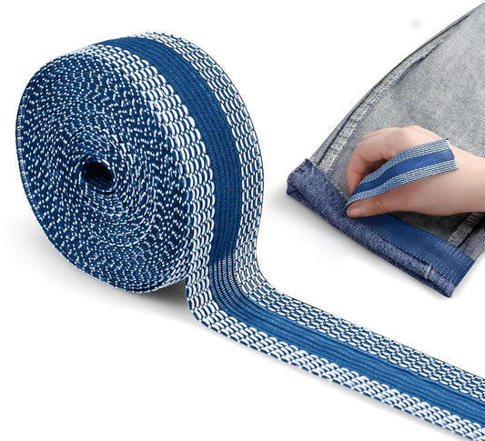 Iron-on tape - 10 m*2.5 cm - Hemming tape - Hemming tape for trousers - Curtain tape - pleating tape - V1188-MS101-03039-1