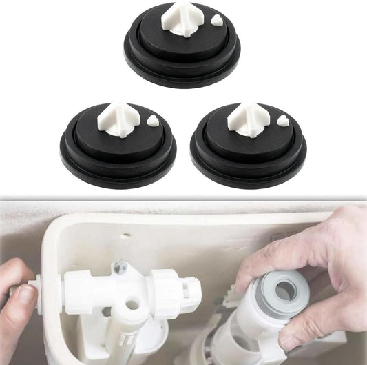 3 pieces - Toilet cistern drain valve - Flush tank inlet diaphragm - inlet diaphragms for toilet cistern - V1188-MS101-03043-1