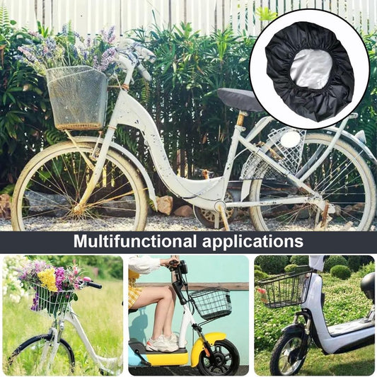 Bicycle crate cover - Bicycle covers - Rain cover - Rain cover for bicycle basket - Rain cover for electric V1188-MS101-03081-1