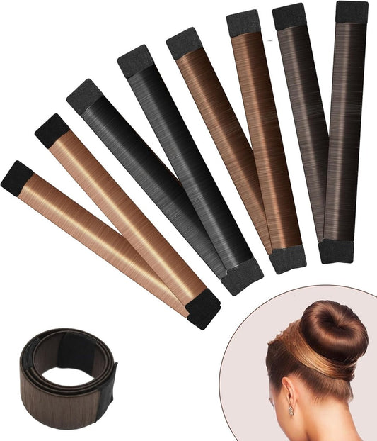 4-piece bun maker - Magic hairband - For children and women - DIY styler - Easily create a ballerina V1188-MS101-03083-1