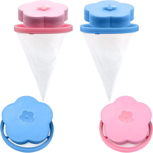 4 pieces - Filter bags for washing machines - Pet hair catcher - washing machine mesh bag - lint catcher - V1188-MS101-03115-1