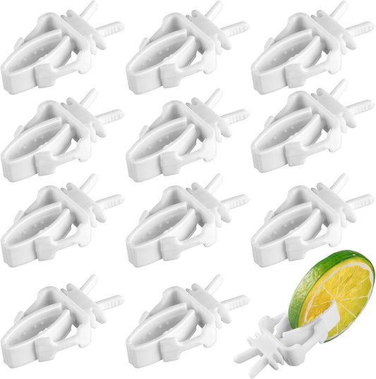 12x Bird Feeders - Plastic bird bowl - Birdcage feeder clips - Bird feeder tray - parrot fruit and vegetable V1188-MS101-03120-1