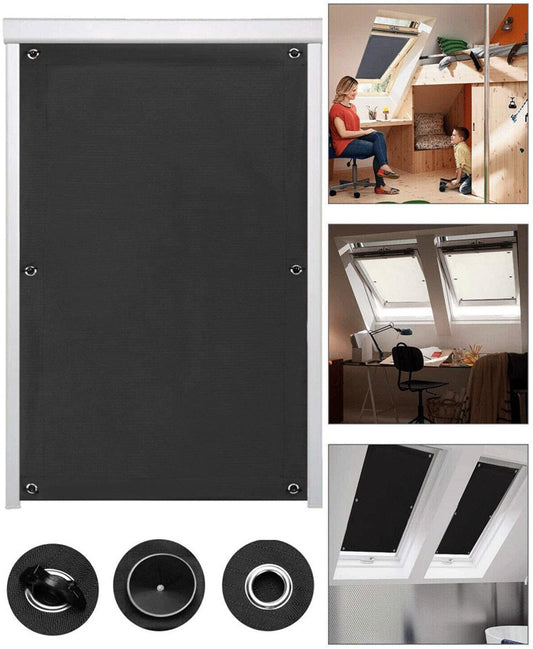 60*93 cm - Blackout curtain - Drill-free blackout curtain - portable blackout curtain - with 7 suction cups - V1188-MS101-03128-1