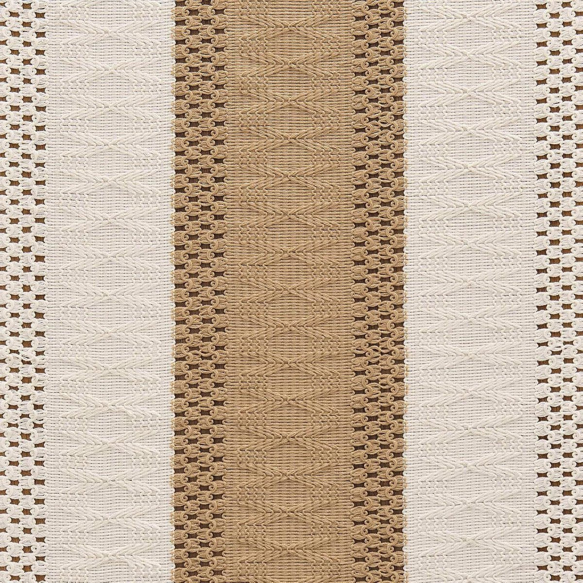 Table Runner - 30 x 183 cm - Bohemian Table Runner - Macrame Style Bicolor Stitching Table Runner - Small V1188-MS101-03133-1