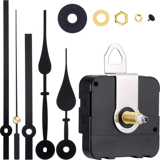 Quartz movement - with 2 pairs of different hands - High Torque - For DIY clock repair parts and motor V1188-MS101-03138-1