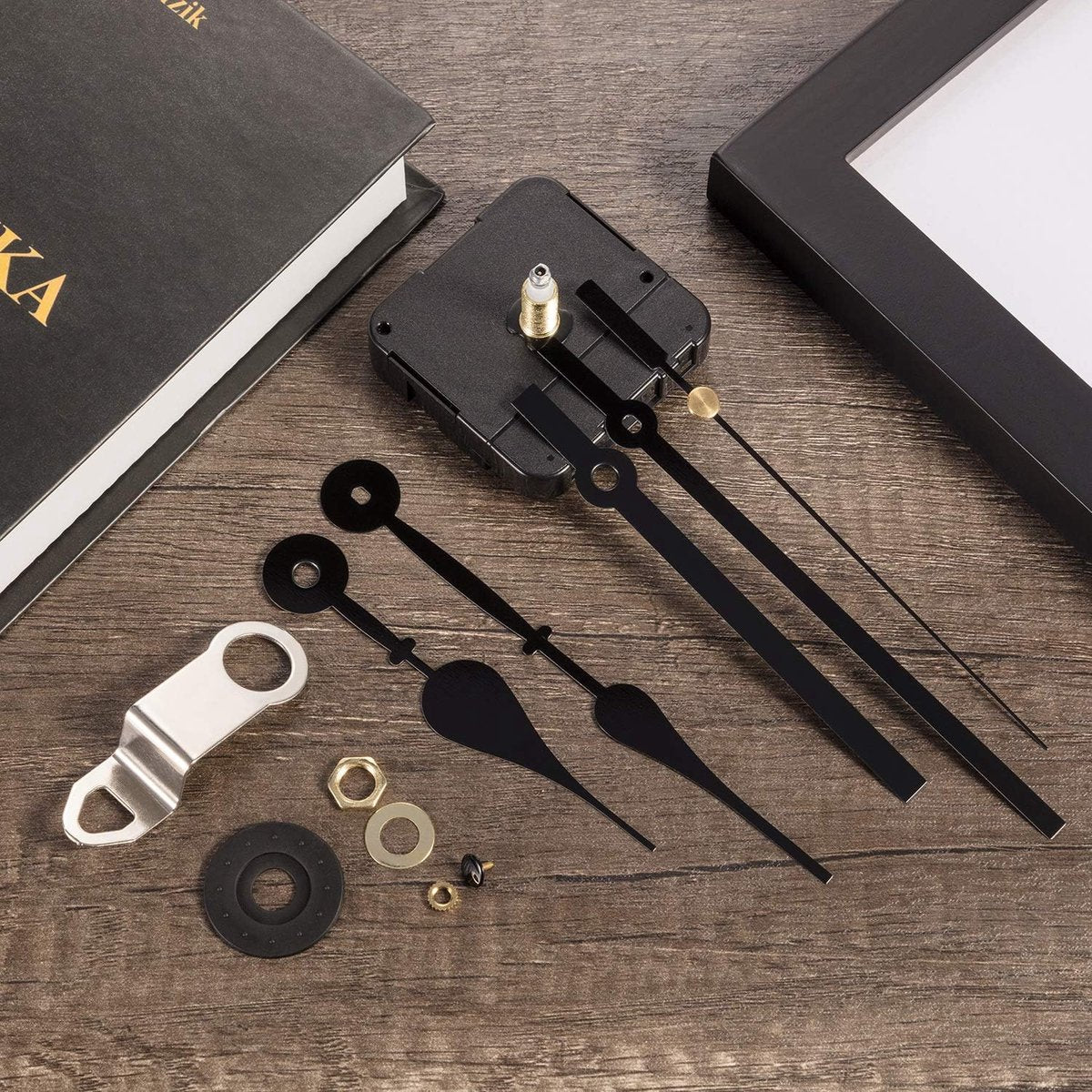 Quartz movement - with 2 pairs of different hands - High Torque - For DIY clock repair parts and motor V1188-MS101-03138-1
