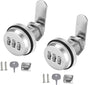 pieces - Combination lock - 62*38 mm - Suitable for panel thicknesses of 15-25 mm - Cabinet locks - Drawer V1188-MS101-03155-1
