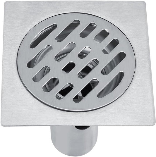 Square shower drain - Floor drain - Basket strainer - Drain strainer - Sink strainer - sink stopper - V1188-MS101-03158-1