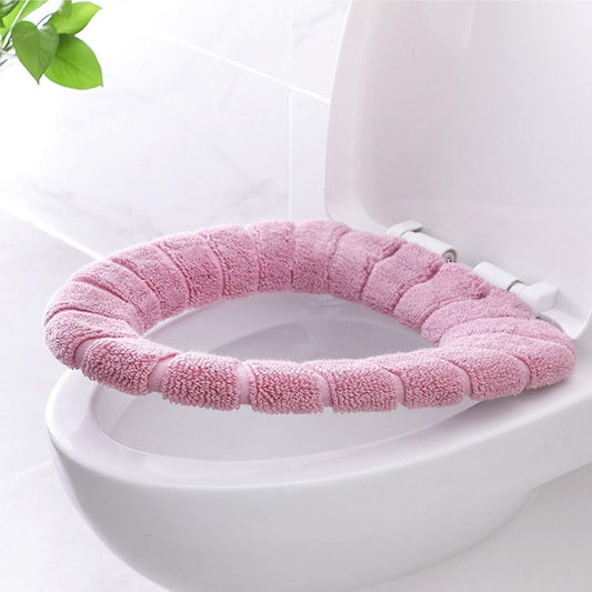 4 pieces - Toilet seat cover - Toilet seat covers - Retractable toilet cushion Mat - Soft washable toilet V1188-MS101-03159-1