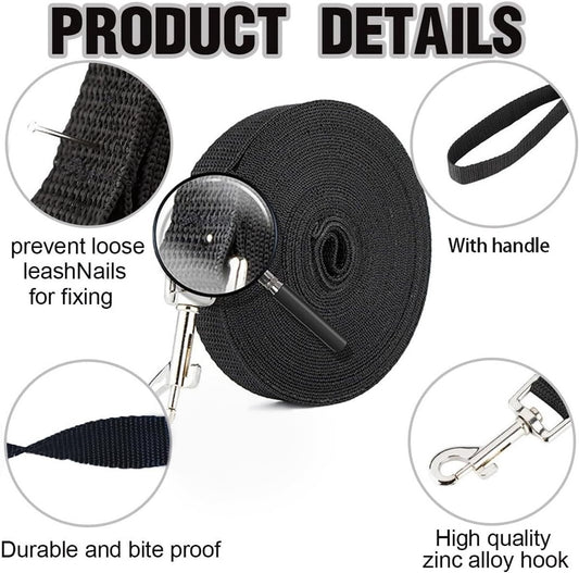 20m*2cm - Dog Leash - Dog Training Leash - Pet Leash - Waterproof - With wrist strap and 360 degrees V1188-MS101-03165-1