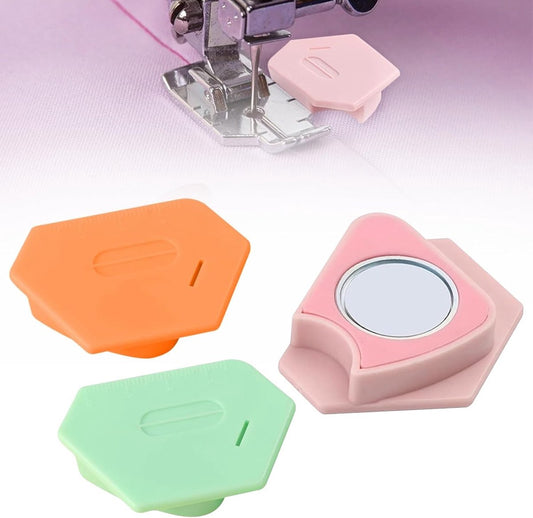 3 pieces - 6.7*4*1 cm - magnetic seam guide for sewing machine - multifunctional polygonal hem guide - with V1188-MS101-03177-1