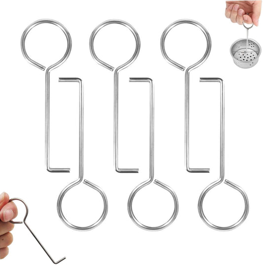 pieces - Drain Wrench - Drain Hook - Lifting Hook - Hook - Stainless Steel Drain - Drain Wrench Hook - V1188-MS101-03180-1