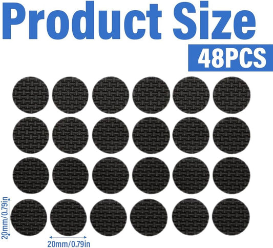 48 pieces - 20*3mm - furniture protectors - self-adhesive pads - chair cushion - furniture cushions - V1188-MS101-03183-1