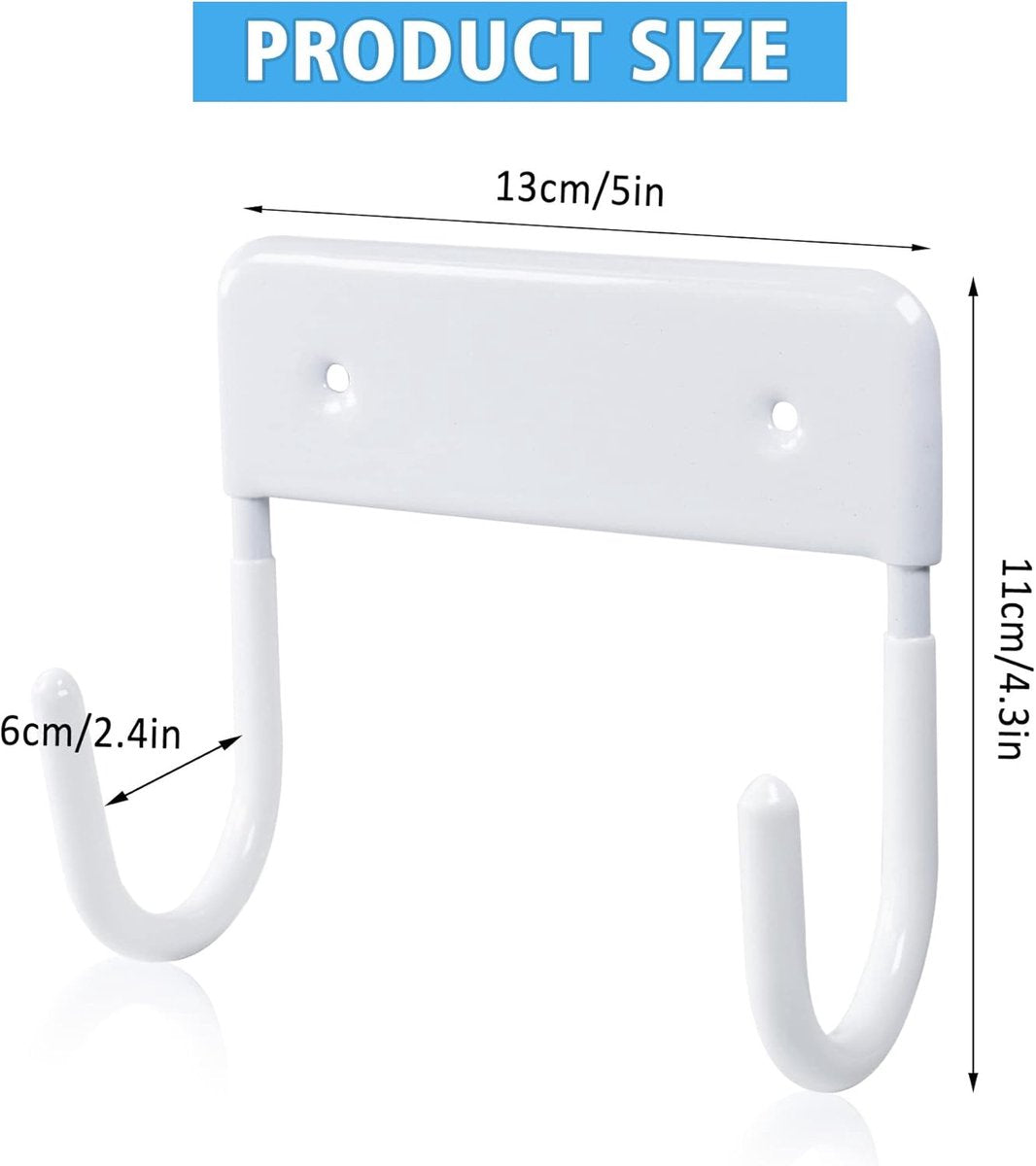 Ironing board holder - Ironing board hanging system - Hook for ironing board - Wall-mounted ironing board V1188-MS101-03193-1