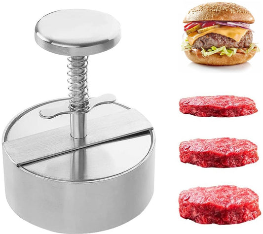 Hamburger Press - Burger Makers - with Scale Markings - 11.5*11.5*14 cm - Burger Press - Adjustable - V1188-MS101-03195-1