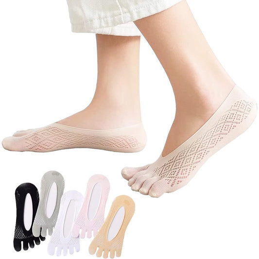 5 pairs of socks to align toe socks - Breathable - Toe socks - For bunions - Women's - Orthopedic compression V1188-MS101-03211-1